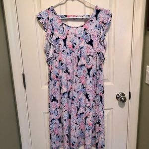 Lilly Pulitzer Dani size large NWT color High Tide Navy